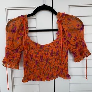 For Love and Lemons Crop Top